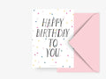 Happy Birthday to you