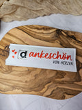 Filztasche "Dankeschön"