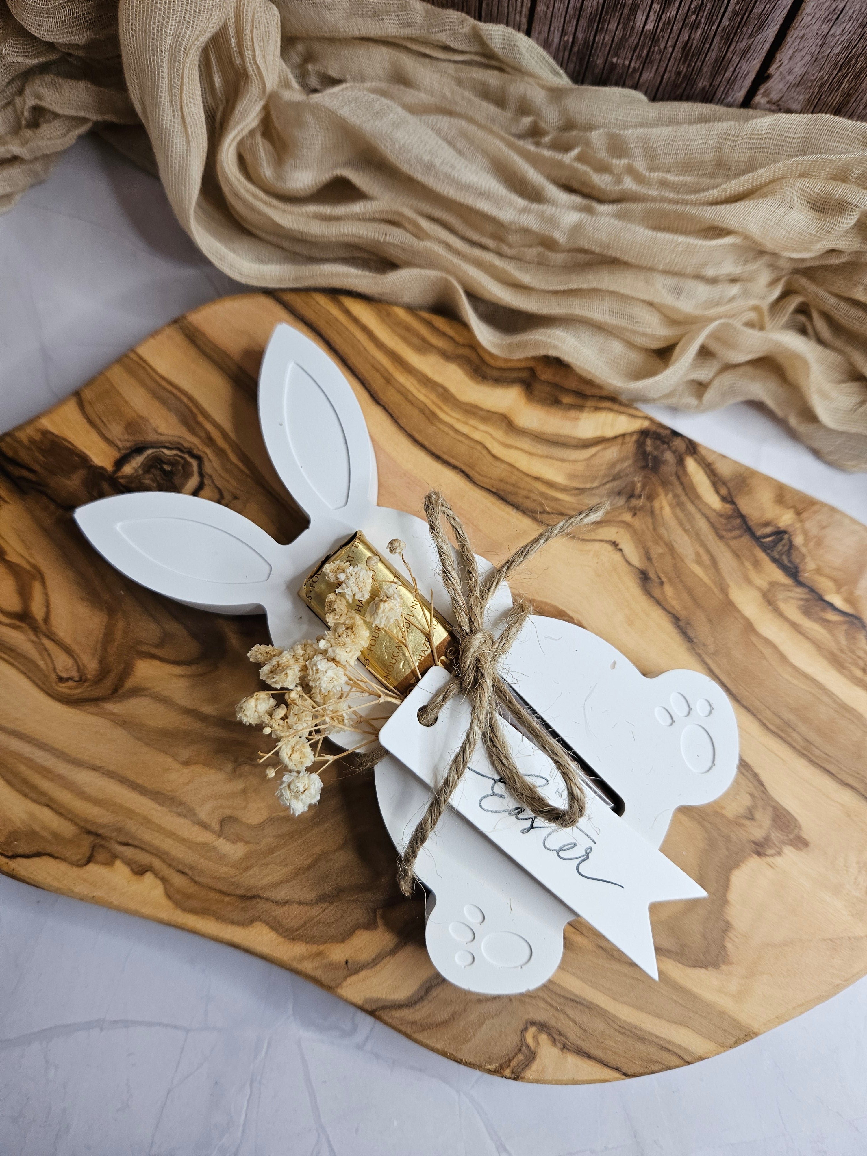 Osterhase Schokigeschenk