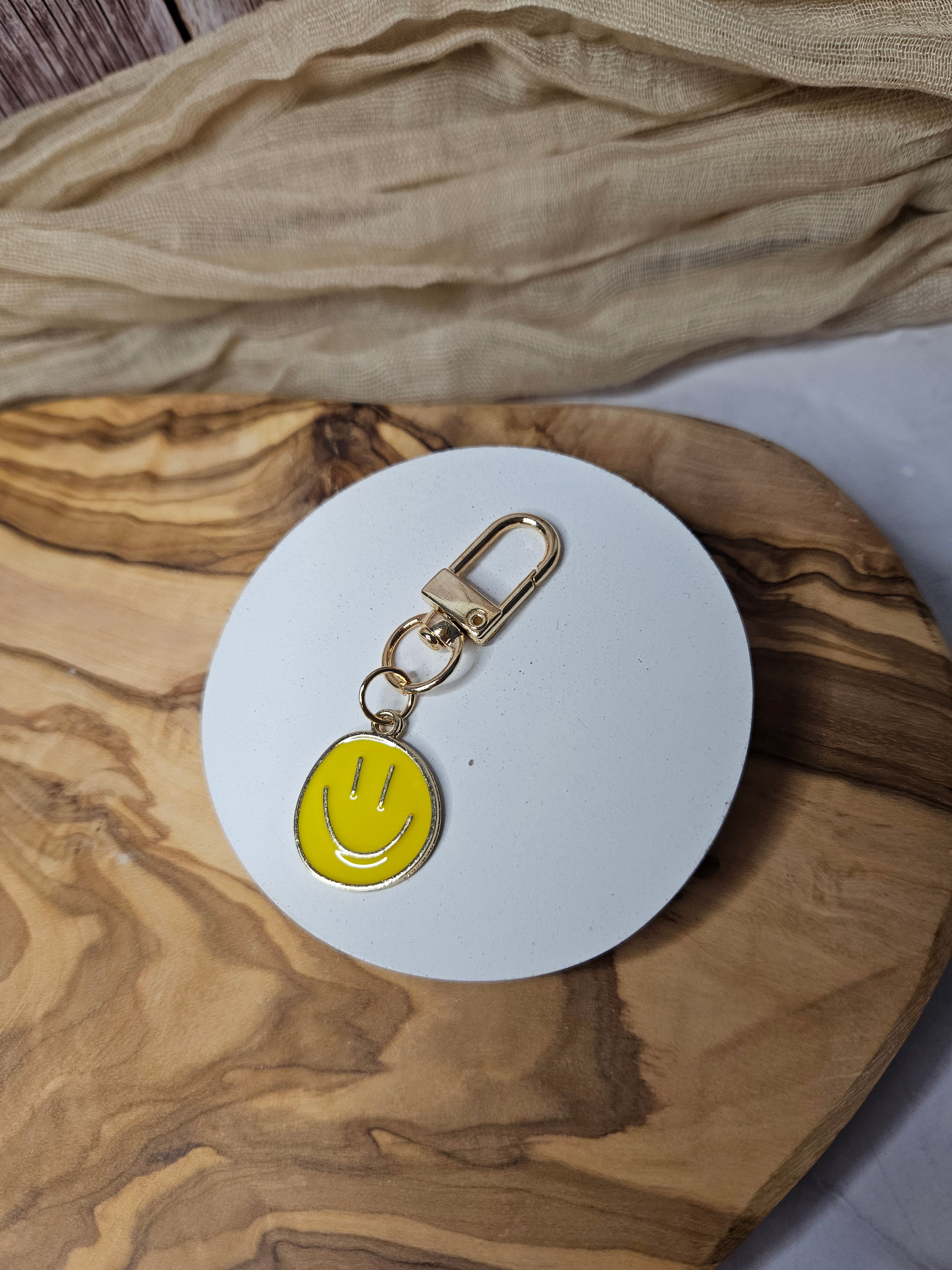 Schlüsselanhänger Smiley