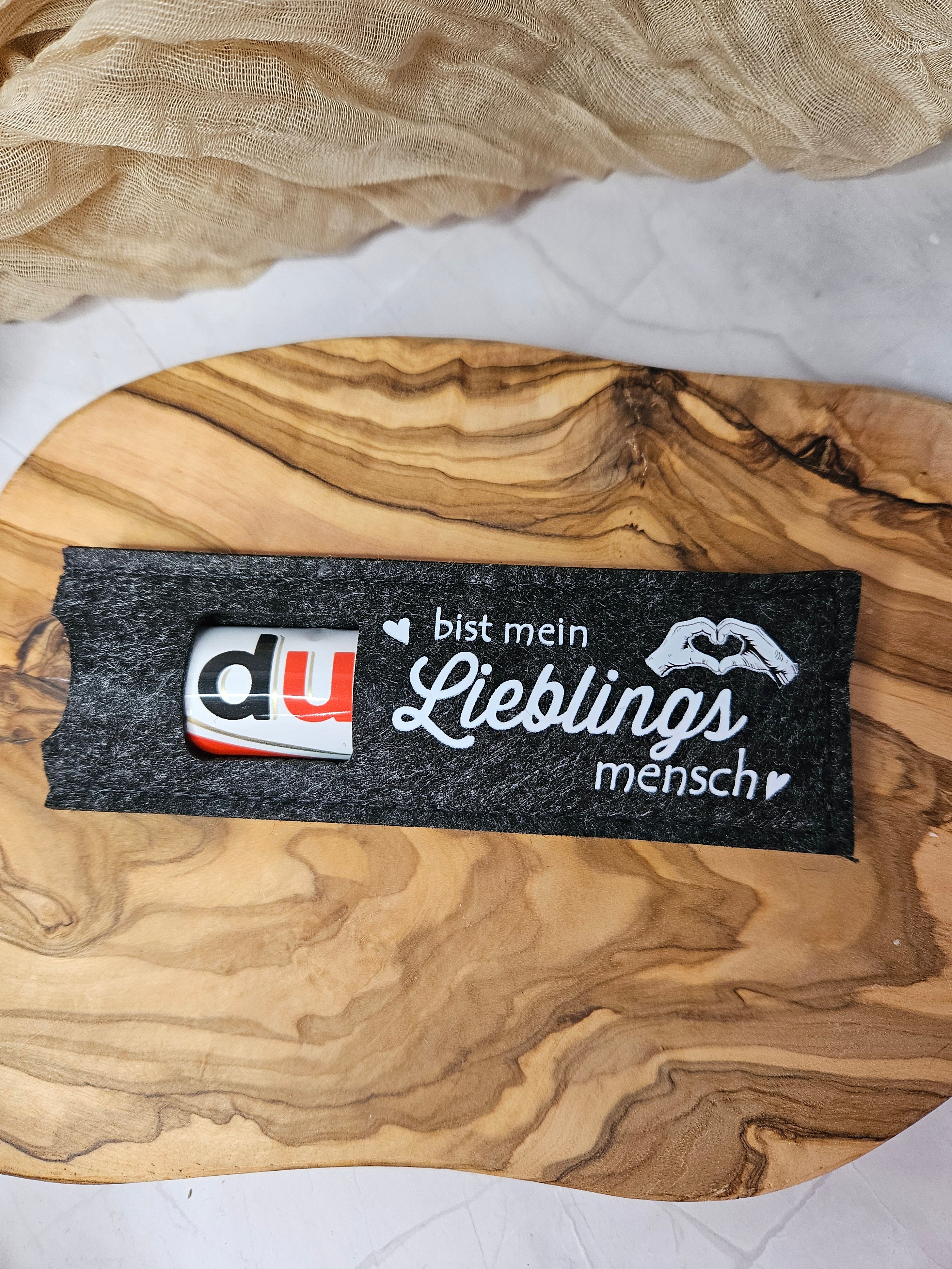 Filztasche "Lieblingsmensch"