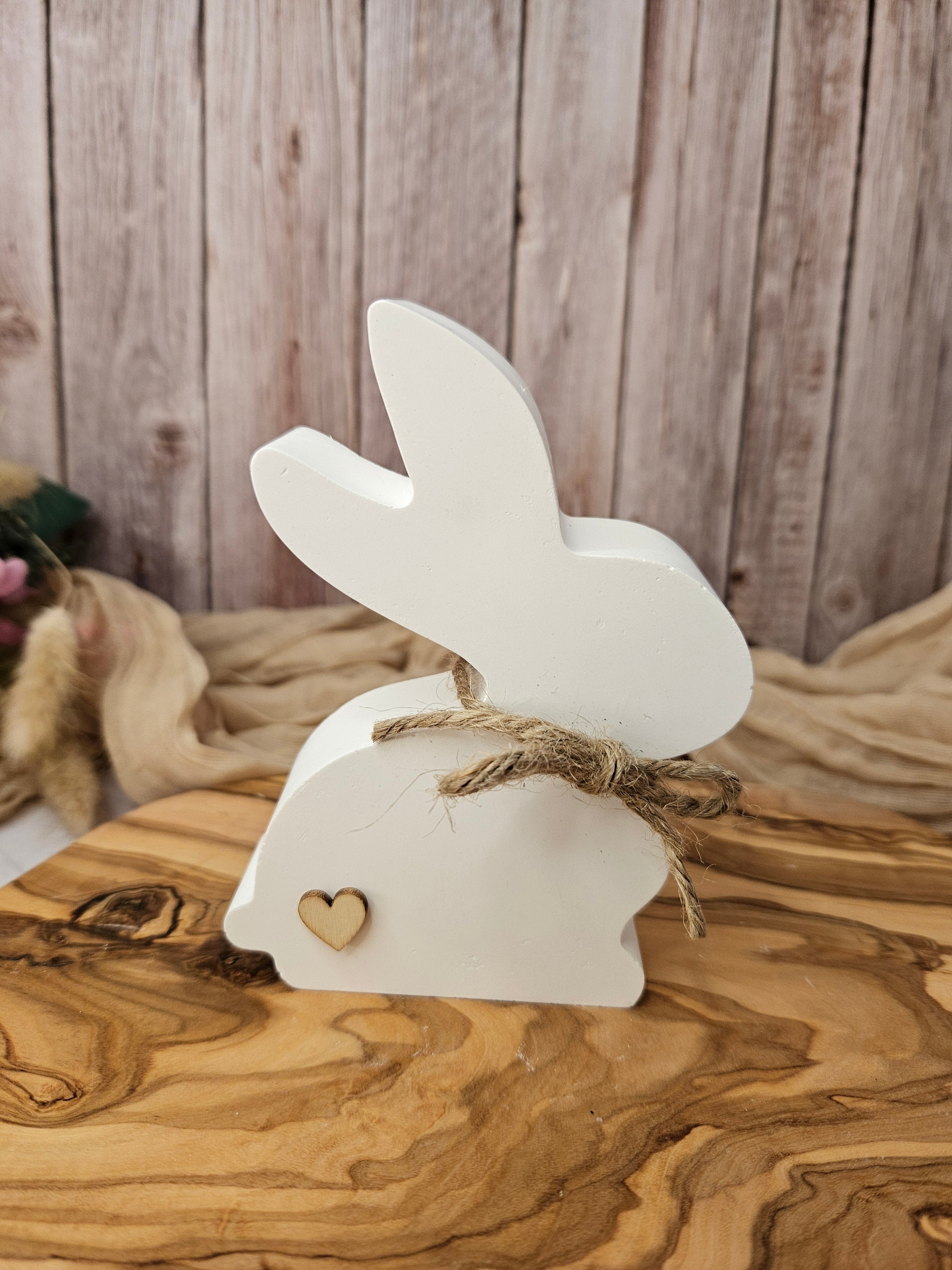 Osterhase Dekofigur