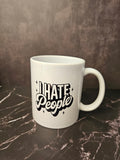 Tasse "I hate people"