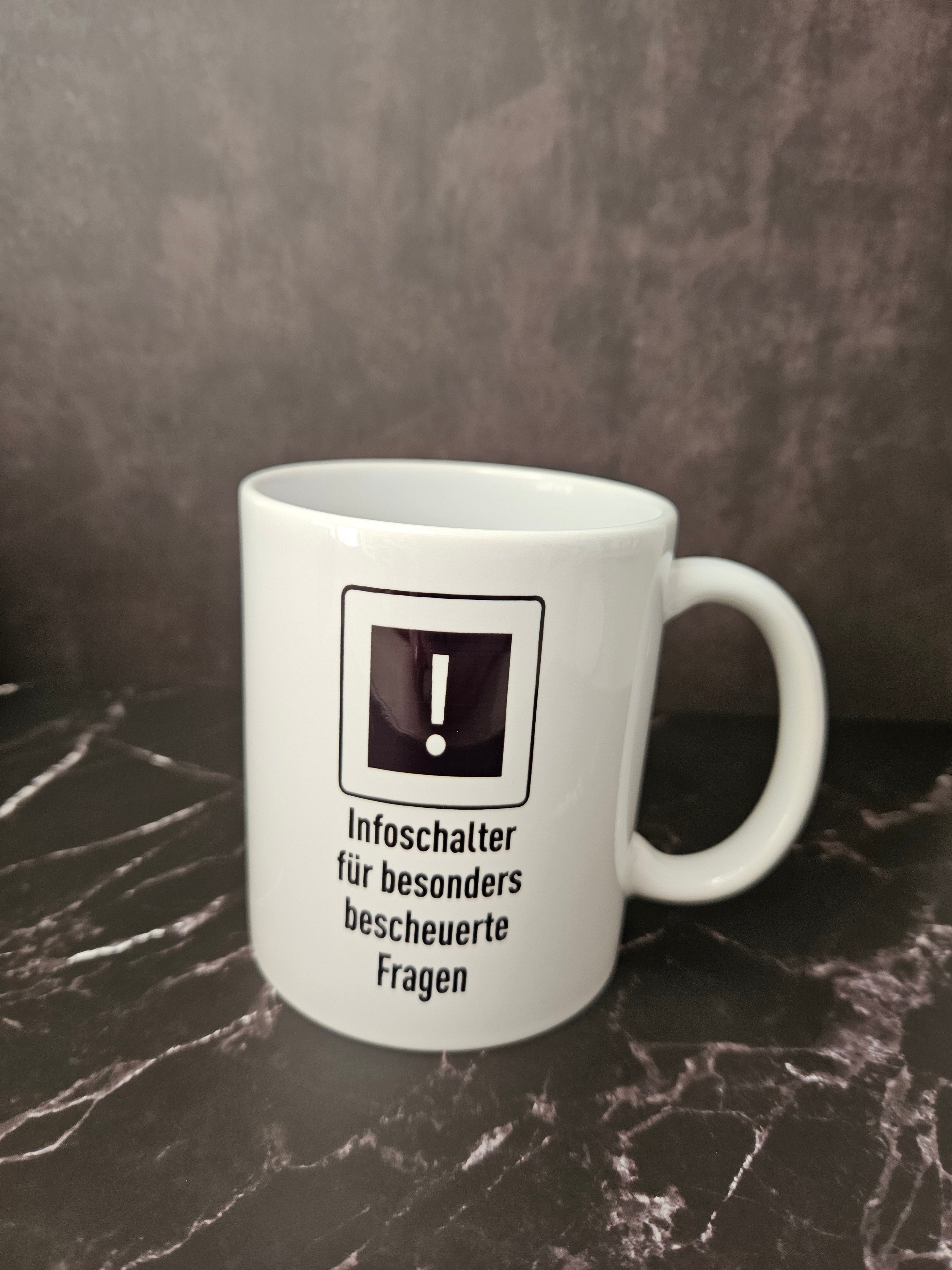 Tasse "Infoschalter"