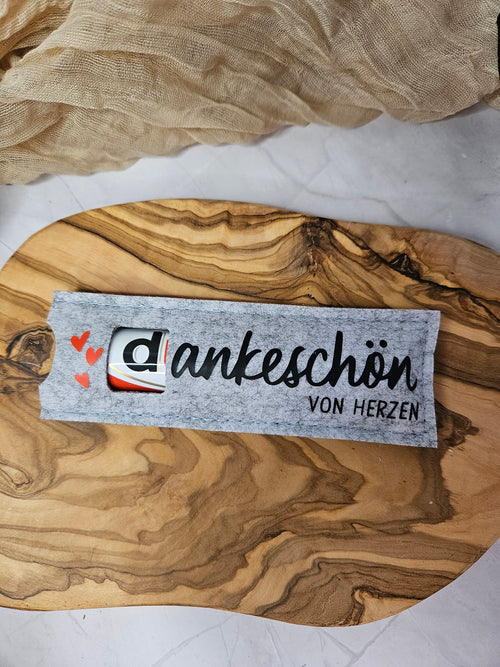 Filztasche "Dankeschön"